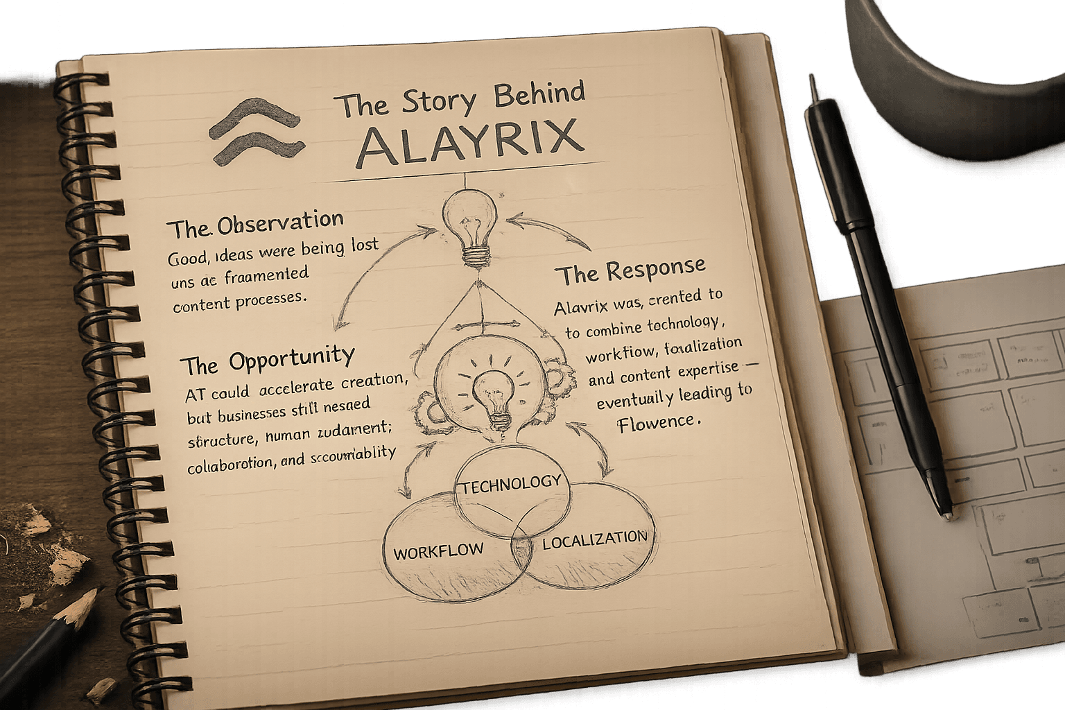The story behind Alayrix: observation, opportunity, and response